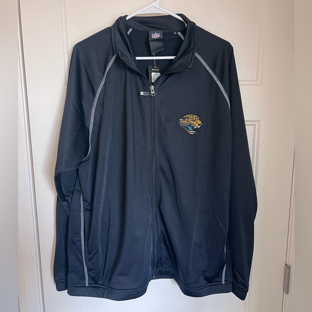 Jacksonville Jaguars Full Zip Vintage 2010 Jacket NEW w/tags - Size Large
